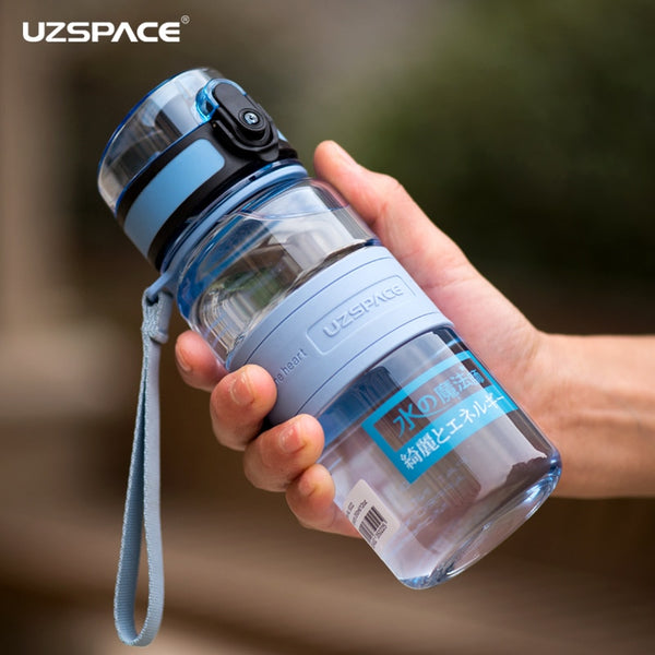UZSPACE Sports Water Bottle Kids Tour Plastic kettle Portable LeakProof