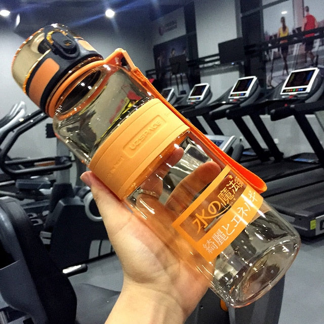 UZSPACE Large capacity Water Bottle 1000ML Fitness Sports Bottle