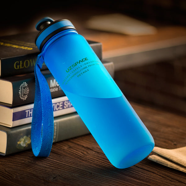 Water Bottles 650ml 1000ml Drinking Water Portable Leakproof