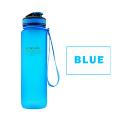 Water Bottles 650ml 1000ml Drinking Water Portable Leakproof