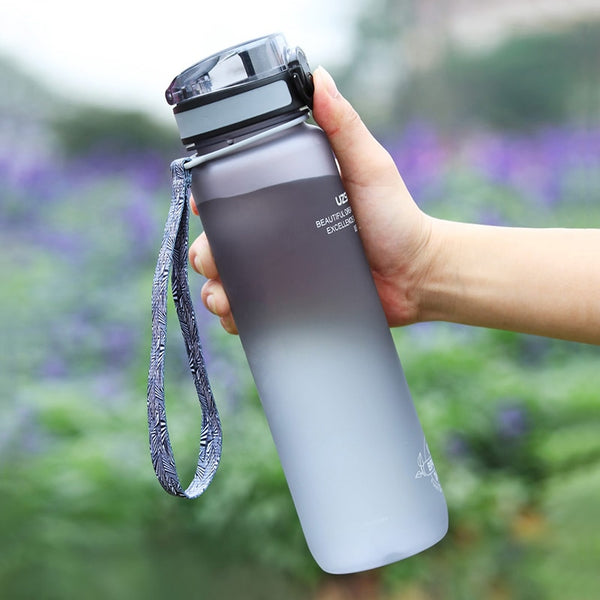 UZSPACE Water Bottles 1L/32Oz High capacity Sport Portable