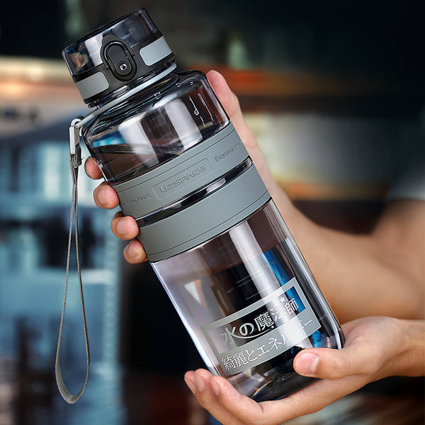 UZSPACE 1500ml Water Bottles Negative ion Care Portable Outdoor