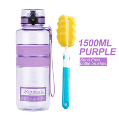 UZSPACE 1500ml Water Bottles Negative ion Care Portable Outdoor