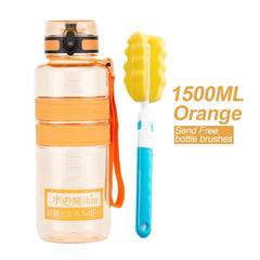 UZSPACE 1500ml Water Bottles Negative ion Care Portable Outdoor