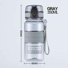 UZSPACE Water Bottle Popular Gray Men Outdoor Sport