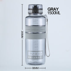 UZSPACE Water Bottle Popular Gray Men Outdoor Sport