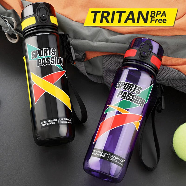 UZSPACE 500ml Sports Water bottle Portable Leakproof