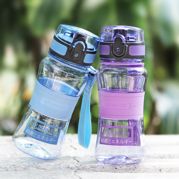 UZSPACE Sports Water Bottle 350ml Tritan Good Quality Child