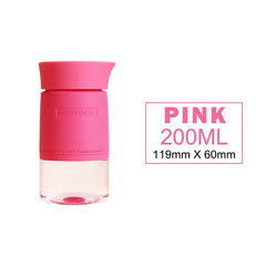 UZSPACE Fashion Water Bottles Portable Mini Lovely Girl Travel Sports