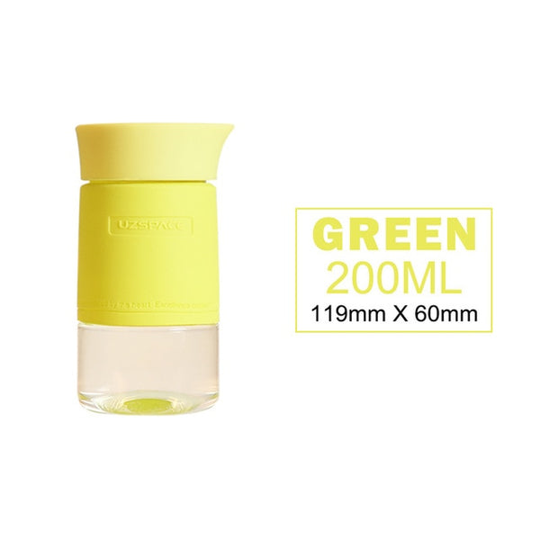 UZSPACE Fashion Water Bottles Portable Mini Lovely Girl Travel Sports