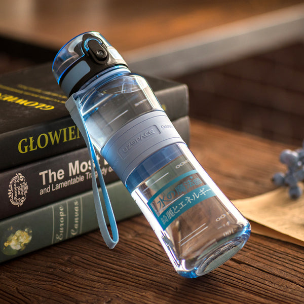 UZSPACE Water Bottles Portable Leakproof