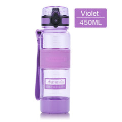 UZSPACE 500ml Sport Water Bottle Portable Leak Proof For Sports