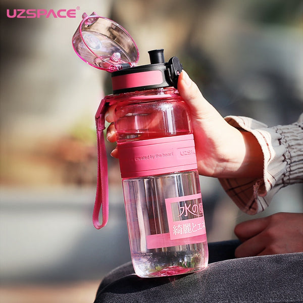 UZSPACE 650ml Outdoor Sport Water Bottles