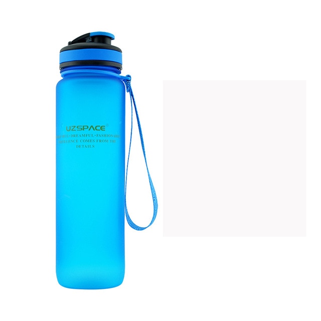 UZSPACE 650/1000ml Sports Bottle Portable shaker