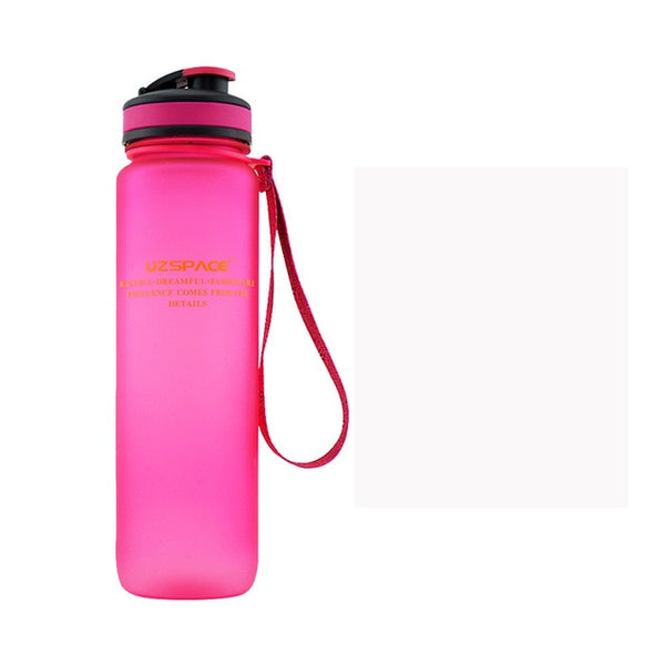 UZSPACE 650/1000ml Sports Bottle Portable shaker