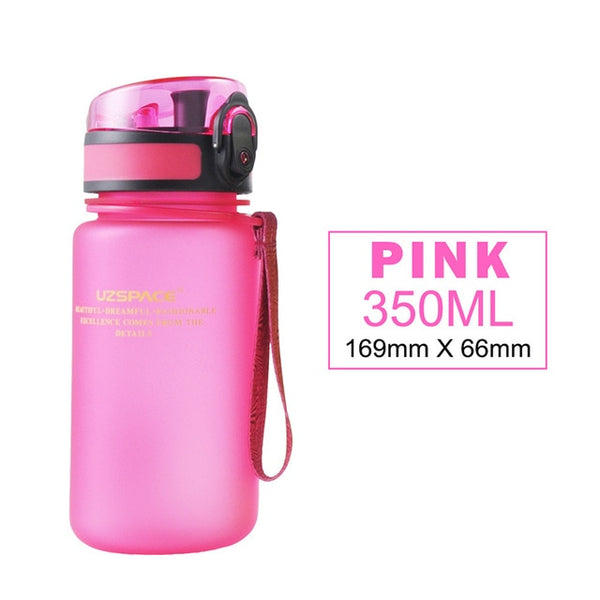 UZSPACE 350ML Water bottles Kids Cartoon Lovely Eco-friendly