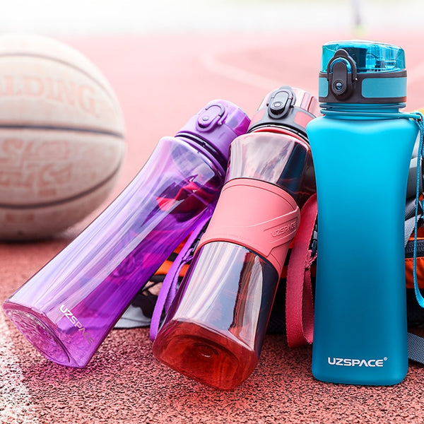 UZSPACE 500ml 3 Styles Sport Water Bottle