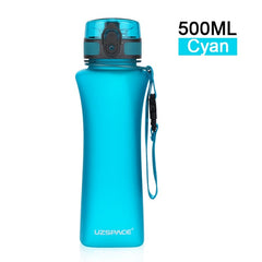 UZSPACE 500ml 3 Styles Sport Water Bottle