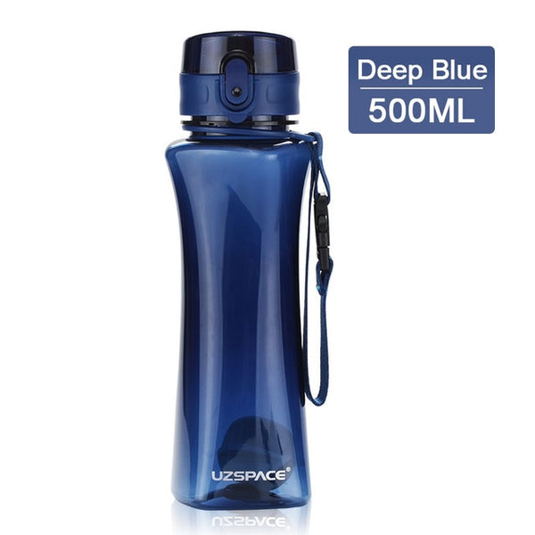 UZSPACE 500ml 3 Styles Sport Water Bottle