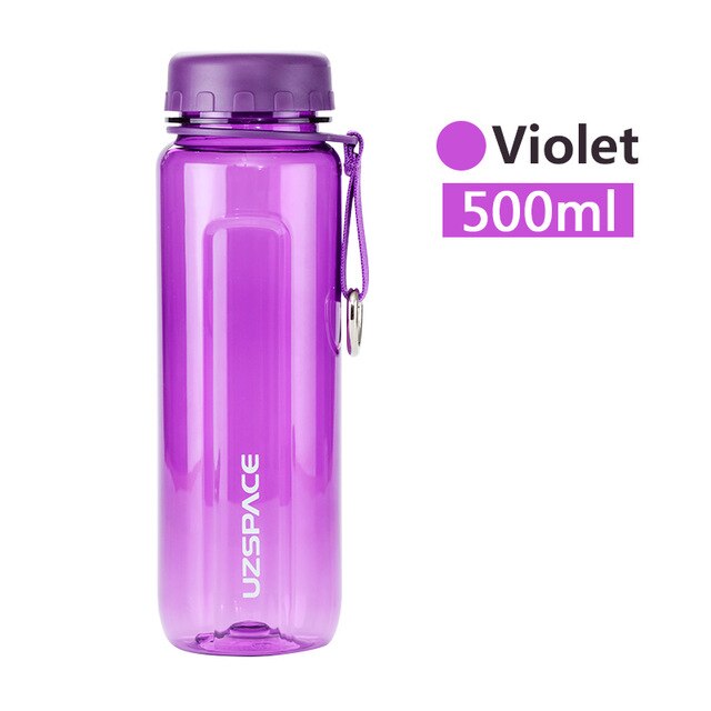 UZSPACE Plastic Sports Water Bottles