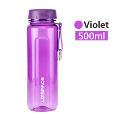 UZSPACE Plastic Sports Water Bottles
