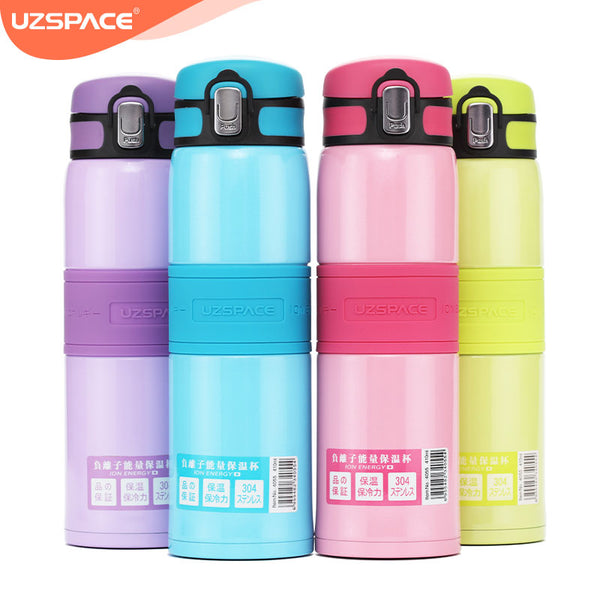 UZSPACE 410ML Food Thermos Stainless Steel Water Bottle
