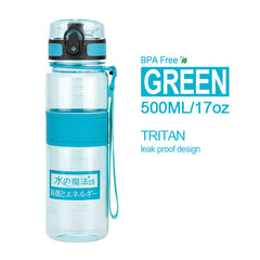 UZSPACE Sports Water Bottles Portable LeakProof Shaker Bottle