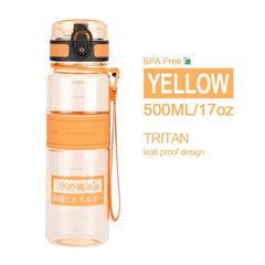 UZSPACE Sports Water Bottles Portable LeakProof Shaker Bottle