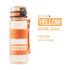 UZSPACE Sports Water Bottles Portable LeakProof Shaker Bottle