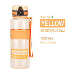 UZSPACE Sports Water Bottles Portable LeakProof Shaker Bottle