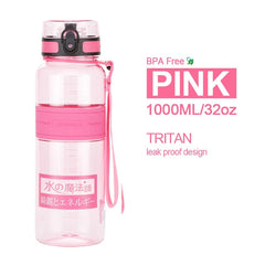 UZSPACE Sports Water Bottles Portable LeakProof Shaker Bottle