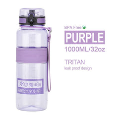 UZSPACE Sports Water Bottles Portable LeakProof Shaker Bottle