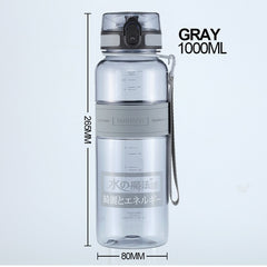 UZSPACE Sports Water Bottles Portable LeakProof Shaker Bottle